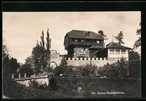 AK Roggwil, Blick auf Schloss Mammertshofen