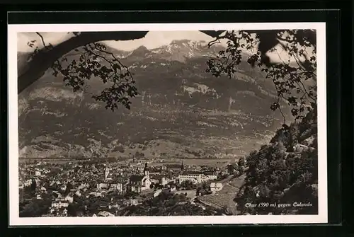 AK Chur, Blick gegen Calanda