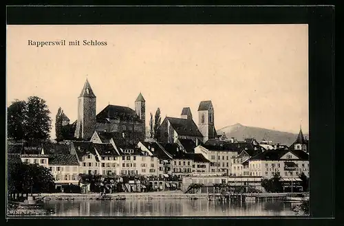 AK Rapperswil, Ort mit Schloss