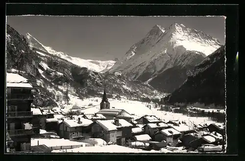 AK Evolène, Val d`Hérens, Dt. Blanche et Dts. de Velsivi