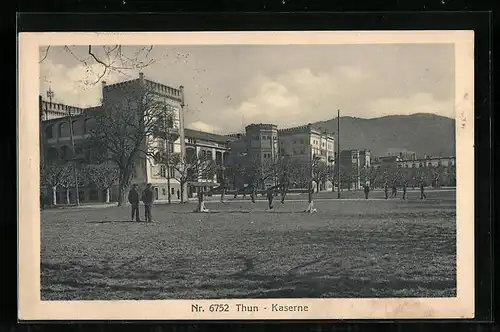 AK Thun, Blick auf Kaserne