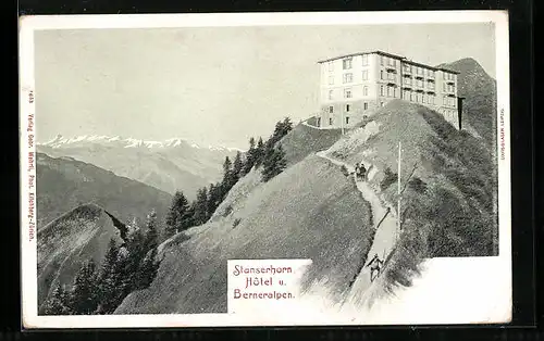 AK Stanserhorn, Hotel und Berneralpen