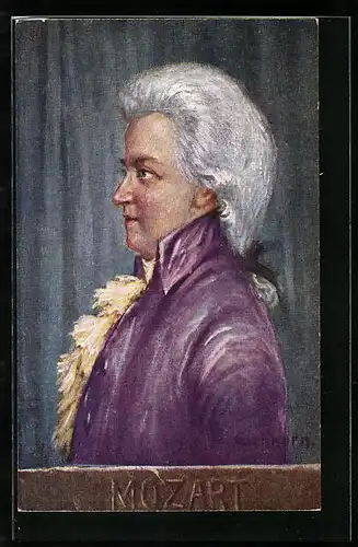 AK Wolfgang Amadeus Mozart, Musiker