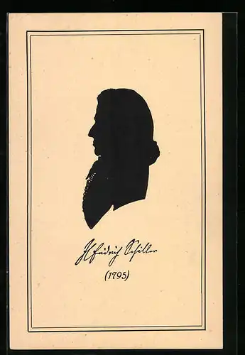 AK Schiller, Friedrich Schiller 1795
