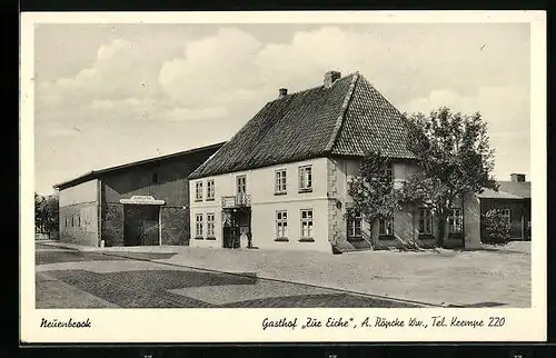 AK Neuenbrook, Gasthof Zur Eiche