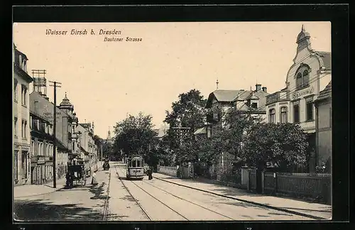 AK Dresden-Weisser Hirsch, Bautzner Strasse