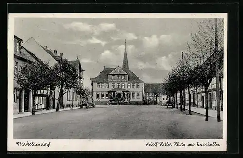 AK Markoldendorf, Platz mit Ratskeller