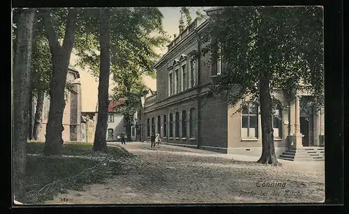 AK Tönning, Partie bei der Kirche