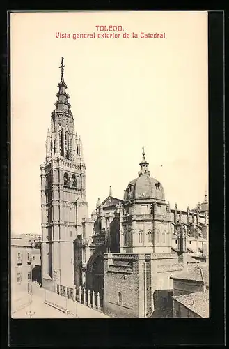 AK Toledo, Vista general exterior de la Catedral