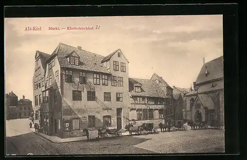 AK Alt-Kiel, Markt, Klosterkirchhof