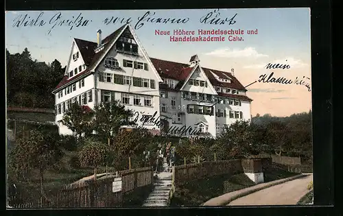 AK Calw, Neue Höhere Handelsschule und Handelsakademie