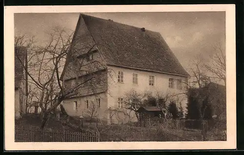 AK Berndorf, Pfarrhaus, Geburtshaus von Prof. Dr. C. von Linde