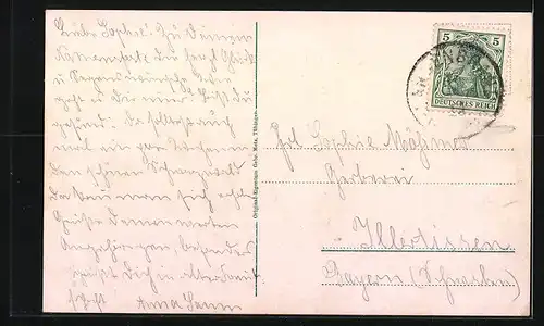 AK Schömberg /Schwarzwald, Strassenpartie mit Gasthaus z. Ochsen