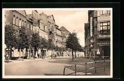 AK Neumünster, Partie in der Strasse