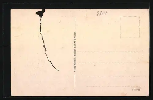 AK Elsfleth a. Weser, Partie in der Mühlenstrasse