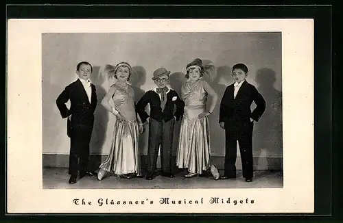 AK The Glässner`s Musical Midgets