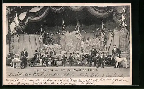 AK Les Colibris, Troupe Royal de Liliput