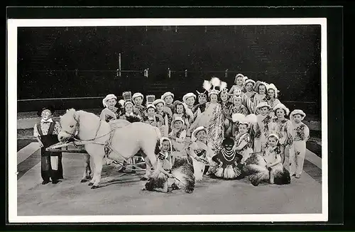 AK München-Solln, C. H. Schäfers Circus-Stadt Liliput