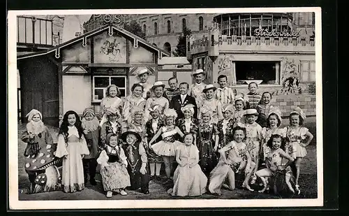 AK München-Solln, C. H. Schäfers Circus-Stadt Liliput