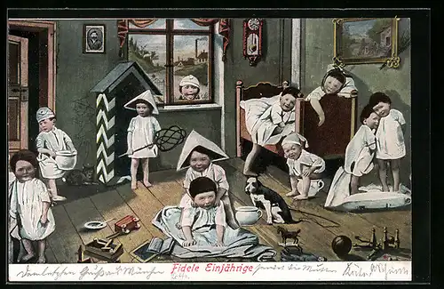 AK Fidele Einjährige, Toilettenhumor