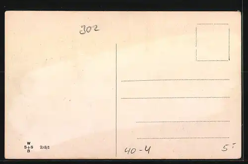 AK Betrunkener Heimkehrer wünscht seiner Frau einen guten Morgen