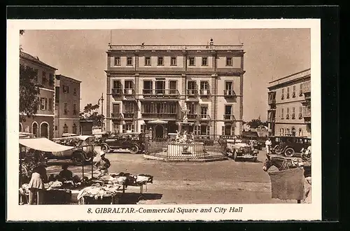 AK Gibraltar, Commercial Square and City Hall
