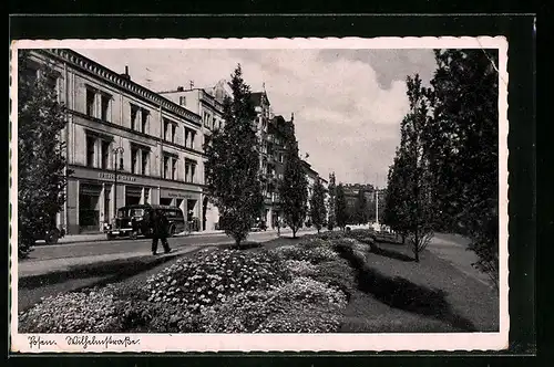 AK Posen, Blick auf die Wilhelmstrasse