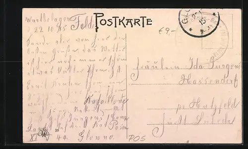 AK Warthelager, Truppenübungsplatz, Barackenlager