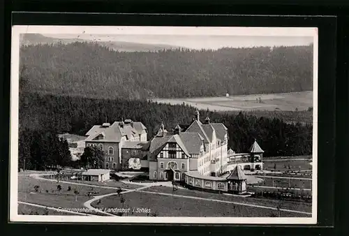 AK Landeshut i. Schles., Blick auf Genesungsheim