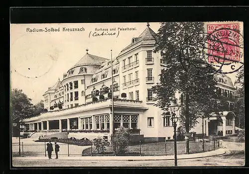 AK Kreuznach, Kurhaus und Palasthotel