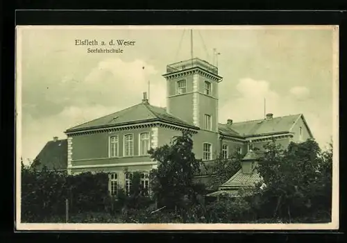 AK Elsfleth /Weser, Die Seefahrtschule