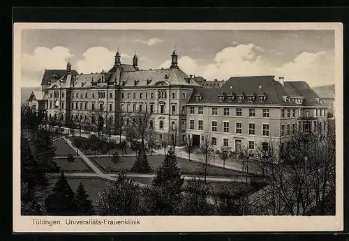 AK Tübingen, Universitäts-Frauenklinik mit Anlagen