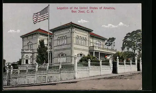 AK San José, Legation of the United States of America, Botschaft