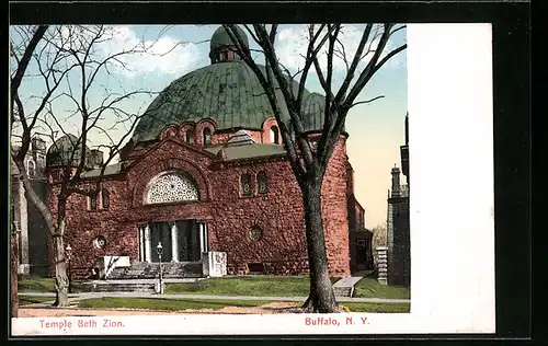 AK Buffalo, NY, Temple Beth Zion