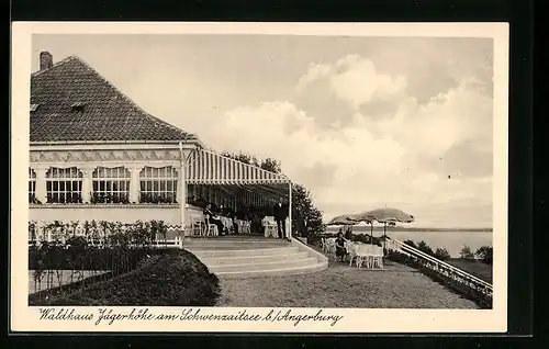 AK Angerburg, Waldhaus Jägerhöhe am Schwenzaitsee