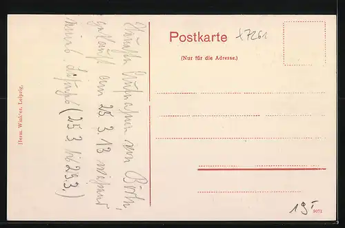 AK Börln, Schloss, Materialwarenhandlung u. Postagentur v. Aug. Scheufler, Rittergut, Kirche u. Schule
