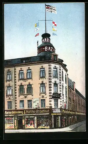 AK Kiel, Marine-Bazar Max Brock, Wall 72 D