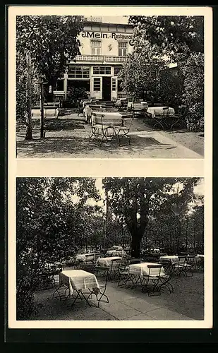 AK Hamburg-Stellingen, Cafe-Restaurant von J. Mein