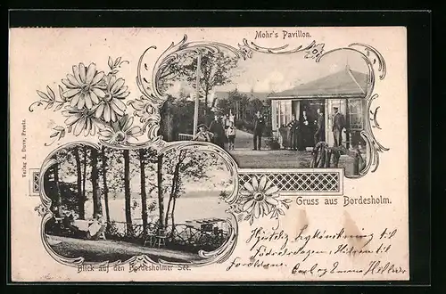 AK Bordesholm, Mohr`s Pavillon, Bordesholmer See