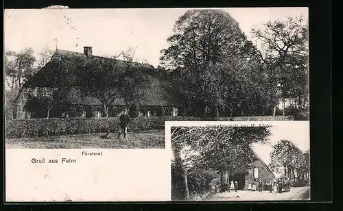 AK Felm, Gasthaus von M. Köpke, Försterei