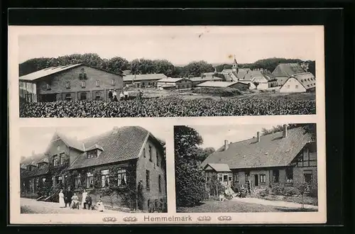 AK Hemmelmark, Ortsansicht, Einzelhäuser
