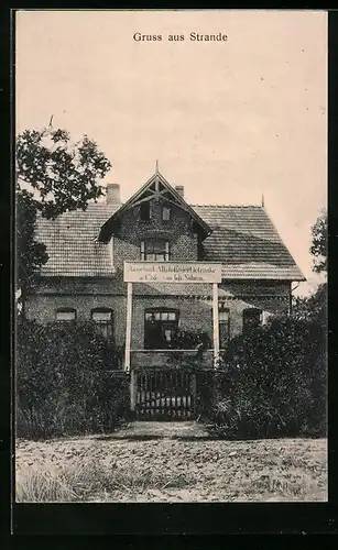 AK Strande, Cafe von Joh. Nöhren