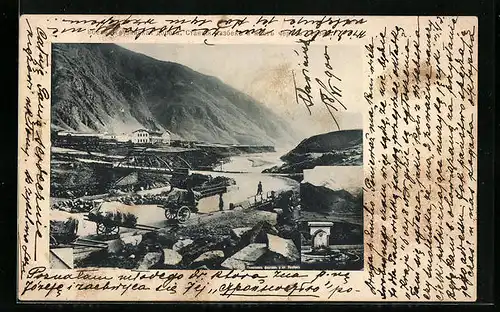 AK Kasbek, Georgische Heerstrasse