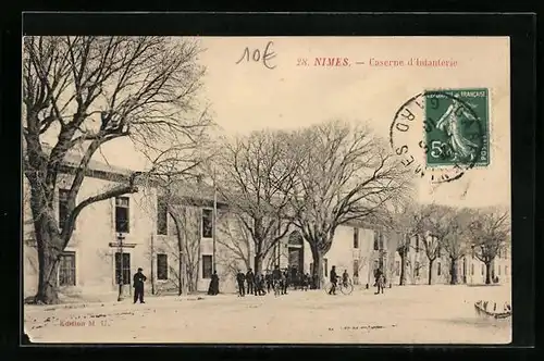 AK Nimes, Caserne d`Infanterie