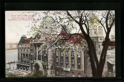 AK Budapest, Hotel St. Gallert Szálló