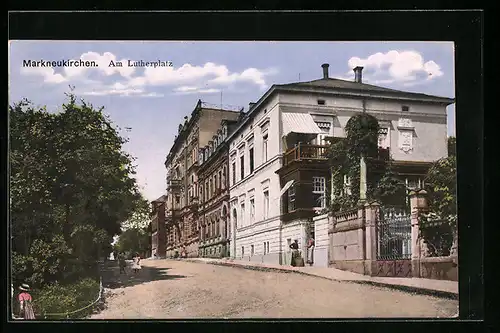 AK Markneukirchen, Am Lutherplatz