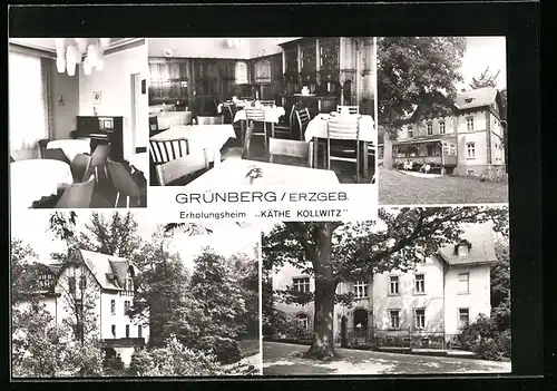 AK Grünberg /Erzgeb., Erholungsheim Käthe Kollwitz
