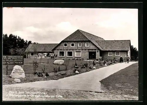 AK Garstedt /Lüneburger Heide, Otto u. Anna Schröder-Stiftung, Erholungsheim