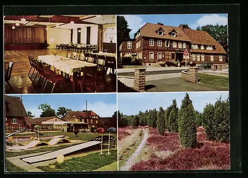 AK Amelinghausen /Lüneburger Heide, Schenks Gast- und Pensionshaus und ADAC Hotel