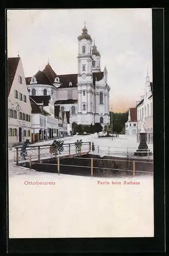 AK Ottobeuren, Partie beim Rathaus